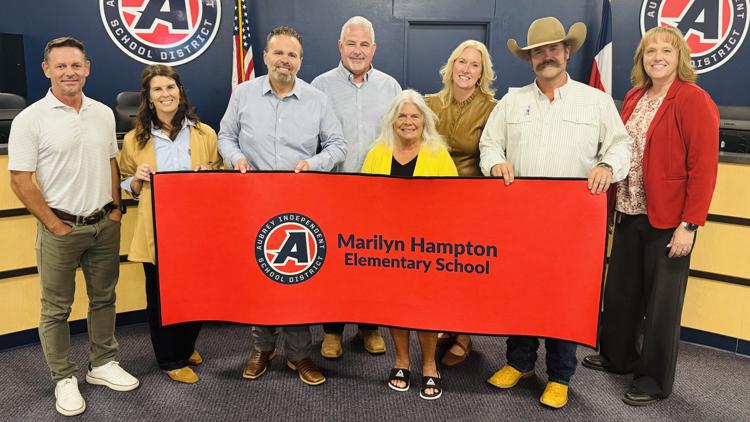 Aubrey ISD names new elementary school after beloved retired janitor — WFAA (Dallas-Fort Worth), Carrollton Schools news